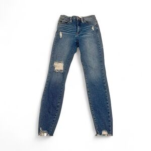 KANCAN Distressed Skinny Jeans Size 24